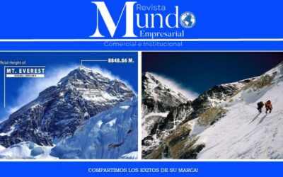 MONTE EVEREST ES LA MONTAÑA MÁS ALTA DEL MUNDO.