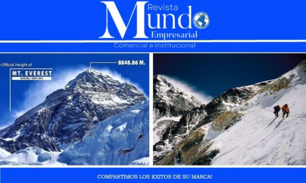 MONTE EVEREST ES LA MONTAÑA MÁS ALTA DEL MUNDO.